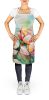 Mississippi Magnolia in Watercolor Apron Cooking Kitchen Server Baking Crafts Gardening for Adult Women Men, Unisex, Large, Multicolor