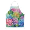 Hydrangeas in Watercolor Apron Cooking Kitchen Server Baking Crafts Gardening for Adult Women Men, Unisex, Large, Multicolor